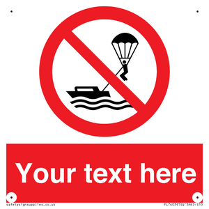 Custom No parasailing